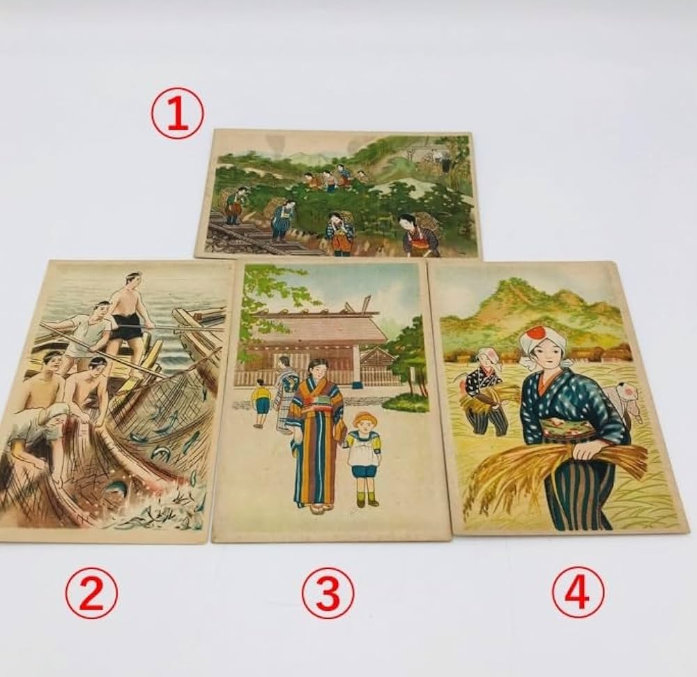 軍事郵便絵はがき 軍事郵便 郵便はがき 古い絵葉書 - メルカリ